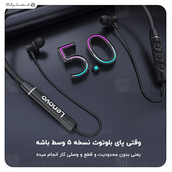 هندزفری بلوتوث Lenovo QE03 Sport Wireless Bluetooth Earphone