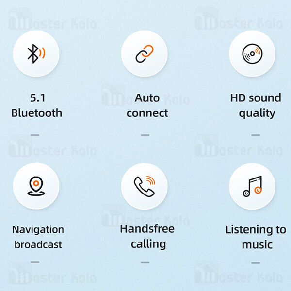 گیرنده صدای بلوتوثی Mcdodo CA-8700 Bluetooth Car Receiver AUX USB-A to DC 3.5mm