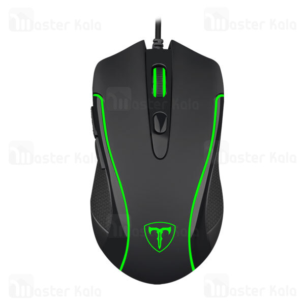 موس سیمی گیمینگ T-Dagger Private T-TGM106 Gaming Mouse دارای 6 کلید