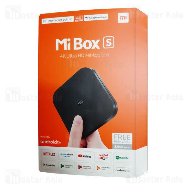 اندروید باکس شیائومی Xiaomi Mi Box S 4K Android TV MDZ-22-AB - گلوبال