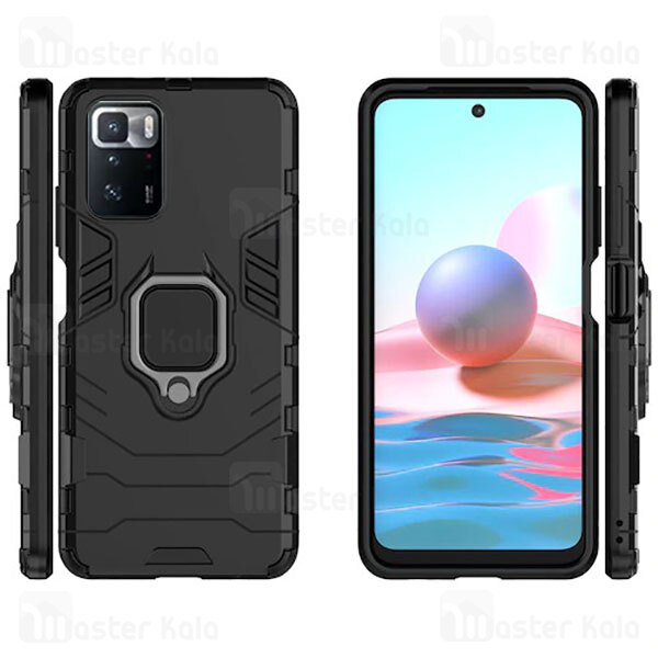 قاب ضد ضربه Xiaomi Redmi Note 10 Pro 5G (China) KEYSION Shockproof Armor Ring Holder Case