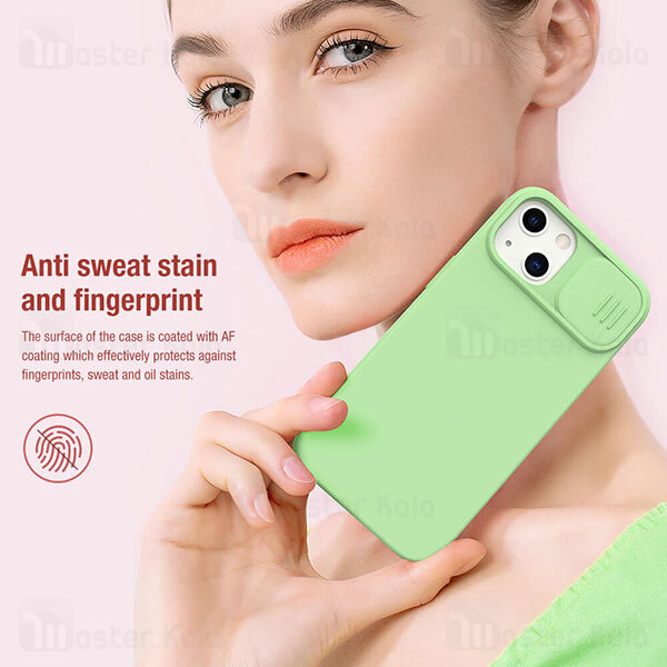 قاب سیلیکونی مگنتی محافظ دوربین Apple iPhone 13 Nillkin CamShield Silky Magnetic Silicon Case with Camera Protection
