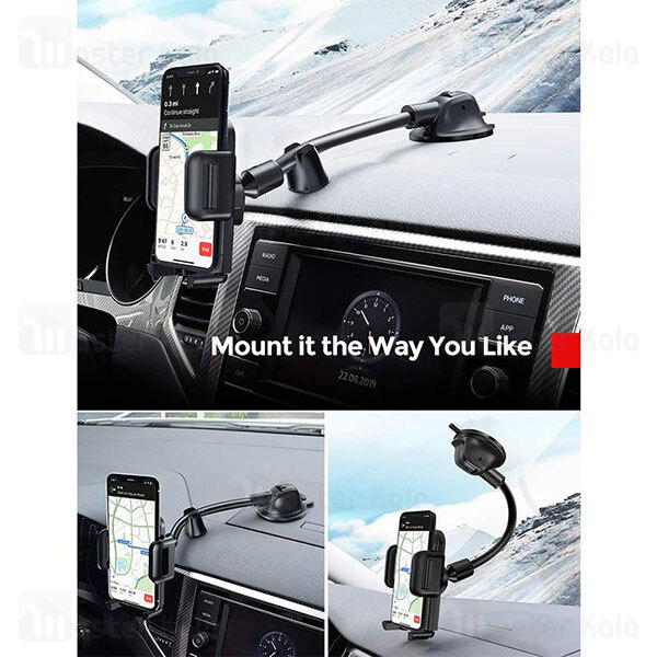 هولدر و شارژر وایرلس Joyroom JR-ZS248 Auto Match Coil Wireless Car Holder