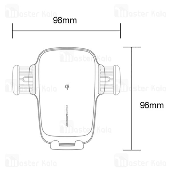 هولدر و شارژر وایرلس Joyroom JR-ZS248 Auto Match Coil Wireless Car Holder