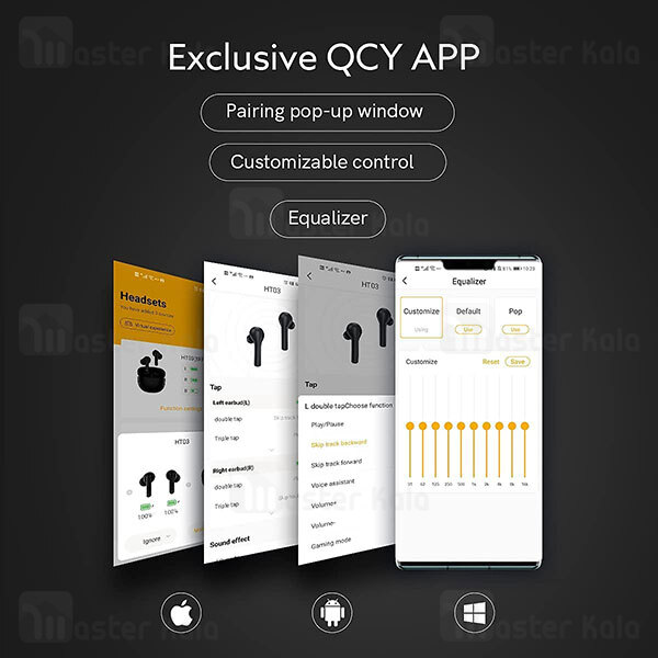 هندزفری بلوتوث QCY HT03 True Wireless ANC Bluetooth Earbuds