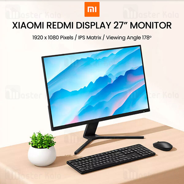 مانیتور 27 اینچ شیائومی Xiaomi Mi Desktop Monitor RMMNT27NF 27 inch با گارانتی