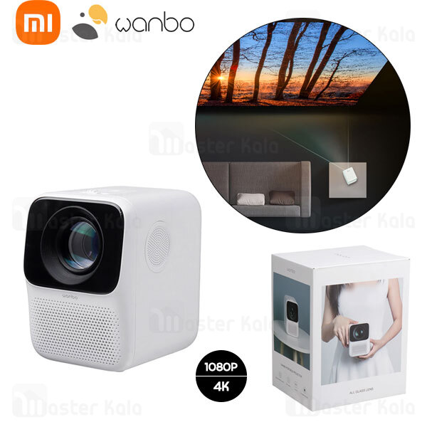 ویدیو پروژکتور اسپیکردار Xiaomi Wanbo T2 Mini LED Portable Projector