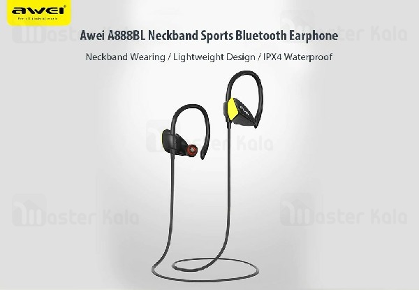 هندزفری بلوتوث اوی Awei A888BL Wireless Sports Earphone ضد آب IPX4