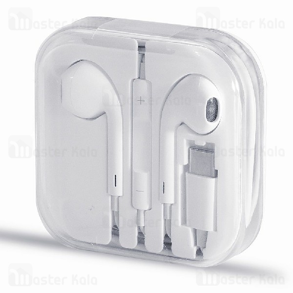 هندزفری سیمی طرح ایرپاد دیویا Devia EM048 EarPods با کانکتور Type-C