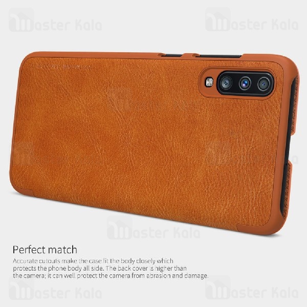 کیف چرمی نیلکین سامسونگ Samsung Galaxy A70 / A705 Nillkin Qin Leather Case