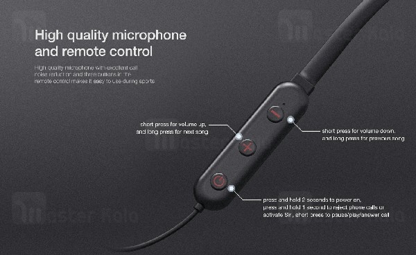 هندزفری بلوتوث Nillkin Soulmate neckband Bluetooth earphone ضد آب IPX4