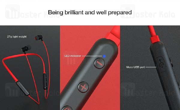 هندزفری بلوتوث Nillkin Soulmate neckband Bluetooth earphone ضد آب IPX4