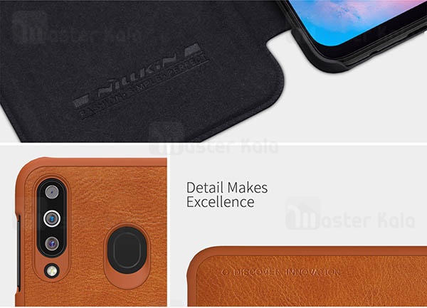 کیف چرمی Samsung Galaxy M30 Nillkin Qin Leather Case