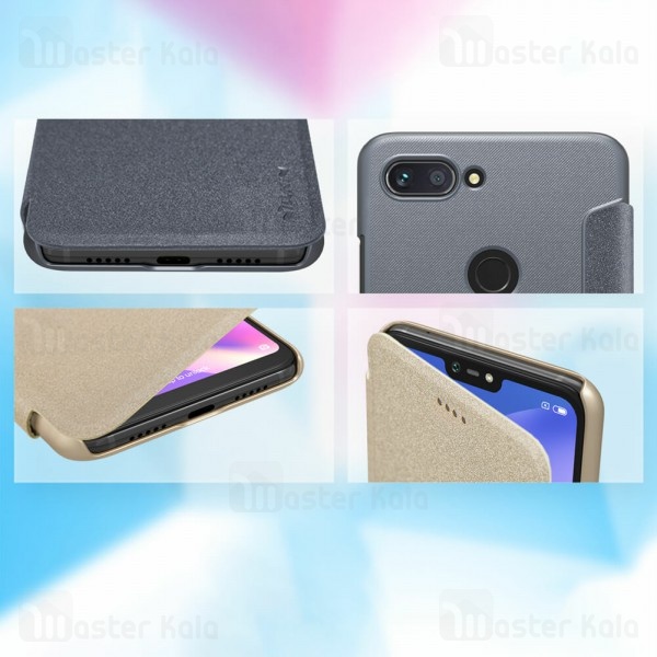 کیف کلاسوری Xiaomi Mi 8 Lite Nillkin Sparkle Case