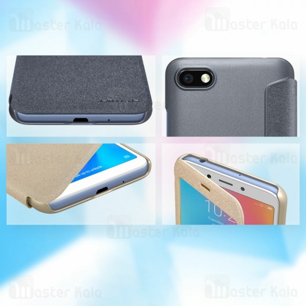 کیف کلاسوری Xiaomi Redmi 6A Nillkin Sparkle Case