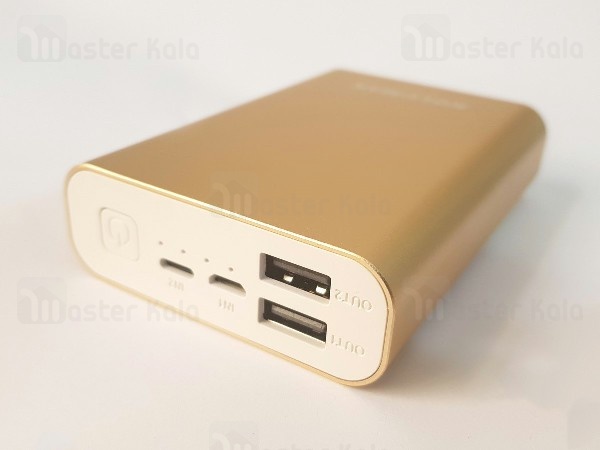 پاوربانک KOLUMAN KP-120 Dual Port 10800mah Power Bank 2.1A