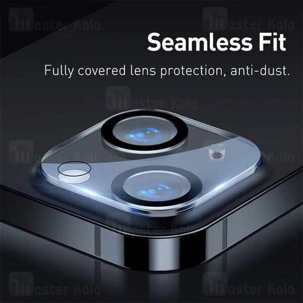 پک 2تایی محافظ لنز دوربین شیشه ای آیفون Baseus Lens Film for iPhone 13 / 13 Mini SGQK000002