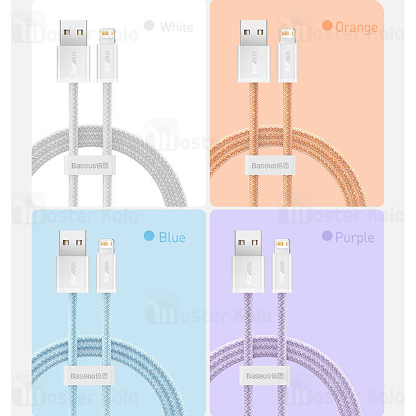 کابل لایتنینگ Baseus Dynamic Series Fast Charging Data Cable USB to iP CALD000502 2.4A 2m