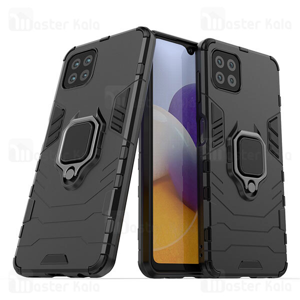 قاب ضد ضربه Samsung Galaxy A22 5G KEYSION Shockproof Armor Ring Holder Case