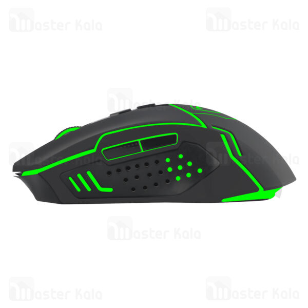 موس وایرلس گیمینگ T-Dagger Aircraftman T-TGWM101 Gaming Wireless Mouse دارای 7 کلید