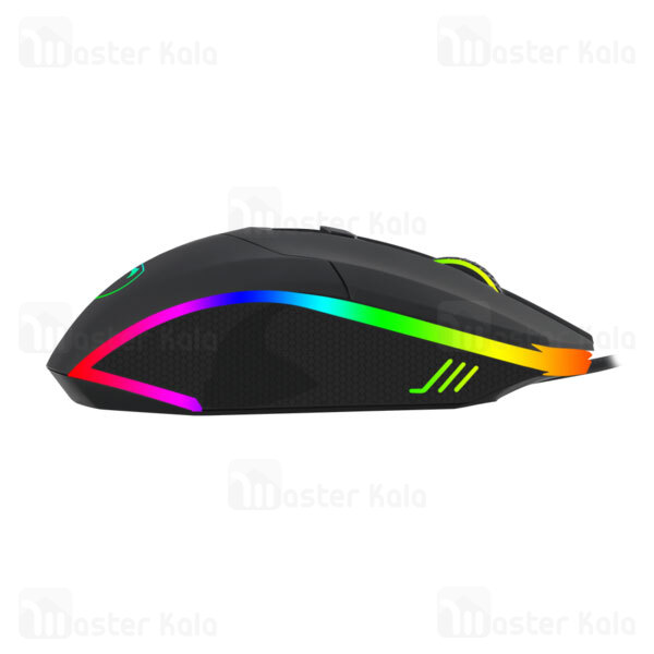 موس سیمی گیمینگ T-Dagger Lance Corporal T-TGM107 RGB Gaming Mouse دارای 6 کلید