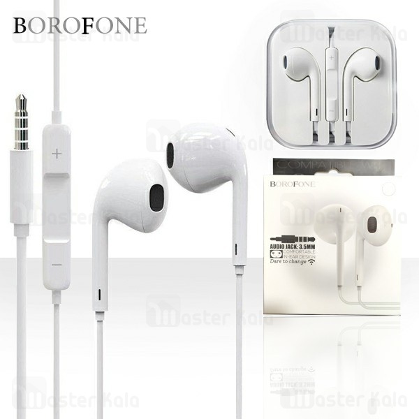 هندزفری سیمی بروفون Borofone BM8 Earphone طرح ایرپاد