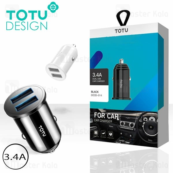 شارژر فندکی مینی توتو TOTU DCCD-014 Car Charger توان 3.4 آمپر و دو پورت