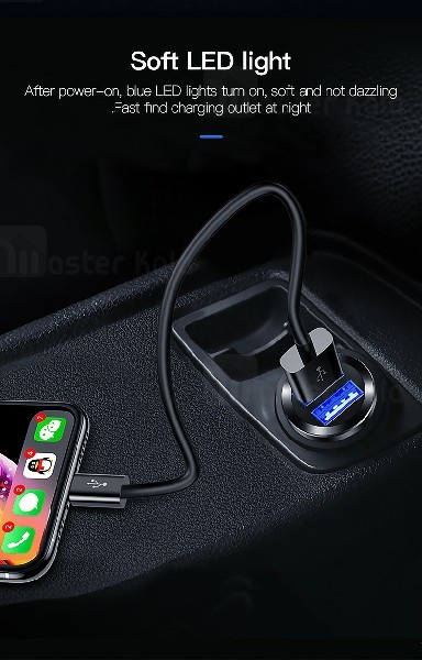 شارژر فندکی توتو TOTU DCCD-017 Car Charger توان 2.4 آمپر و دو پورت