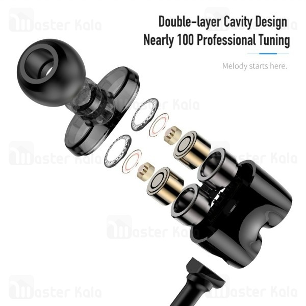 ایرفون RockSpace RAU0596 Mutin Dual-Unit Stereo Earphone