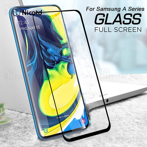 محافظ صفحه نانو سرامیک تمام صفحه تمام چسب سامسونگ Samsung Galaxy A80 / A90 Glass