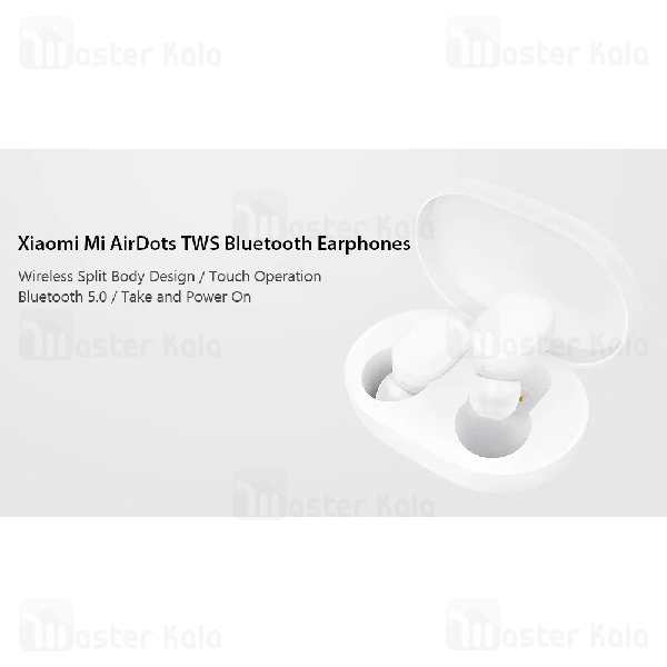 هندزفری بلوتوث دوگوش شیائومی Xiaomi Mi AirDots TWSEJ02LM نسخه گلوبال و چین