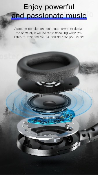 هدفون بلوتوث بیسوس Baseus Encok D02 Wireless Bluetooth Headphone