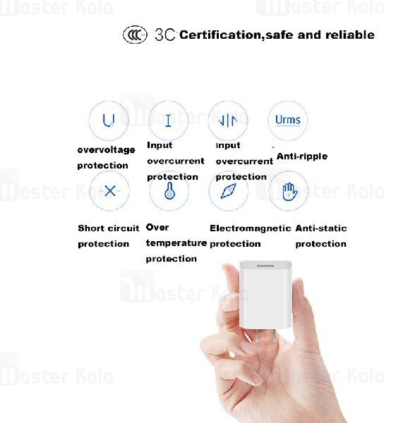 آداپتور Xiaomi ZMI HA612 2.5A Adapter Charger Single Port