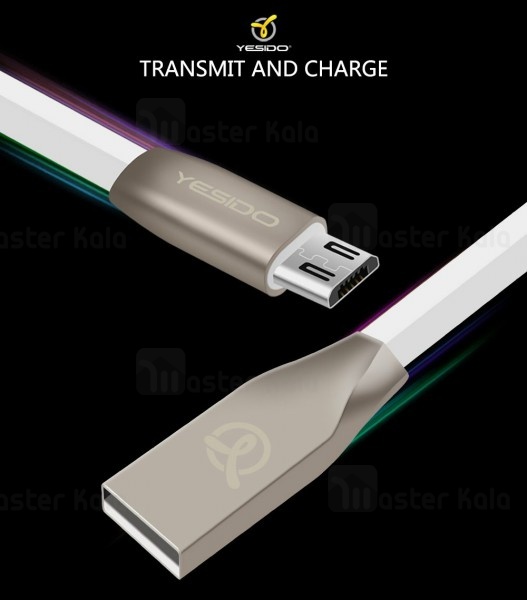 کابل اندرویدی Yesido CA01 Data Cable 2.4A 1.2m