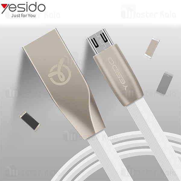 کابل اندرویدی Yesido CA01 Data Cable 2.4A 1.2m