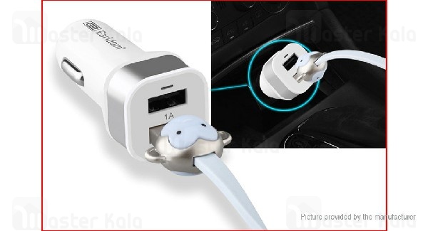 شارژر فندکی ارلدام Earldom ES-138 Car Charger توان 2.1 آمپر