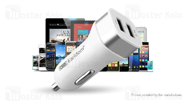 شارژر فندکی ارلدام Earldom ES-138 Car Charger توان 2.1 آمپر