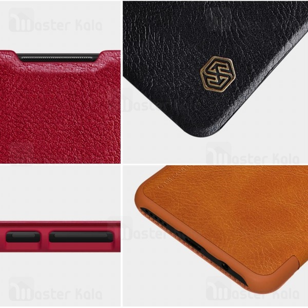 کیف چرمی Huawei P30 Lite / Nova 4e Nillkin Qin Leather Case