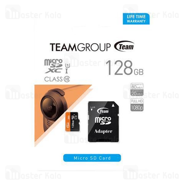 کارت حافظه TeamGruop 600x U80MBs UHS-I 128GB