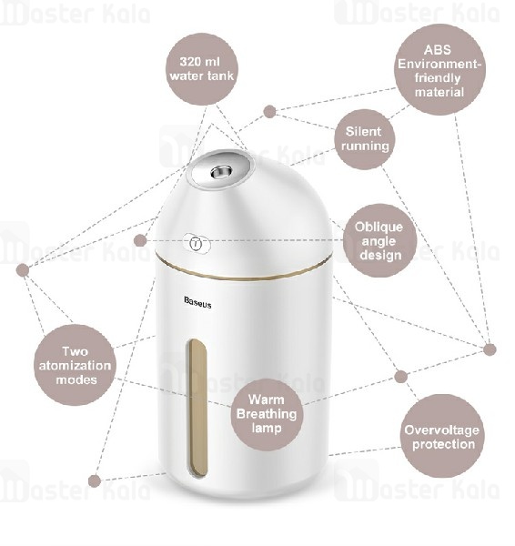 دستگاه بخور سرد و رطوبت ساز بیسوس Baseus Cute Mini Humidifier DHC9-02