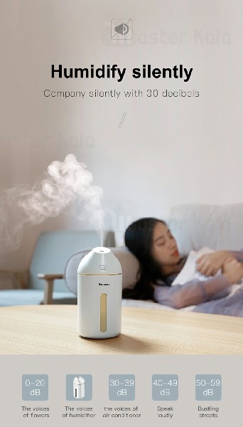 دستگاه بخور سرد و رطوبت ساز بیسوس Baseus Cute Mini Humidifier DHC9-02