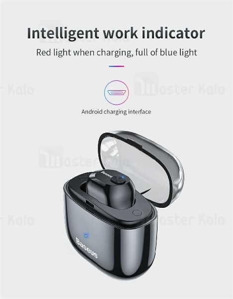هندزفری بلوتوث بیسوس Baseus Encok Wireless Earphone A03 NGA03-01 به همراه داک شارژ