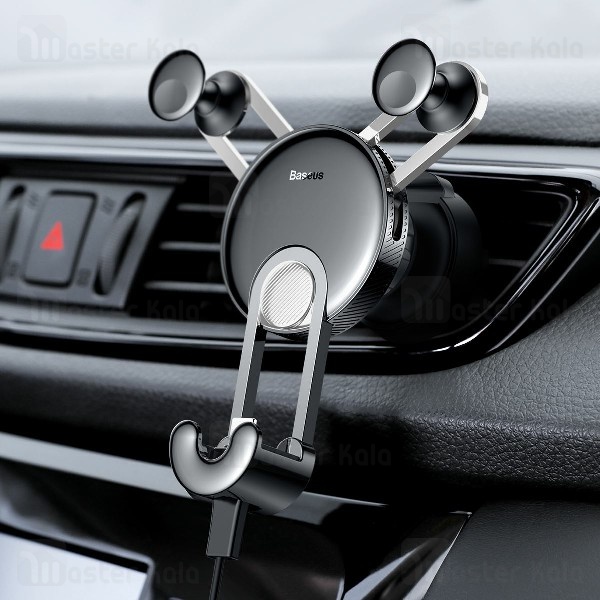 پایه نگهدارنده بیسوس Baseus Yy Vehicle-mounted SULYY-01 به همراه کابل شارژ