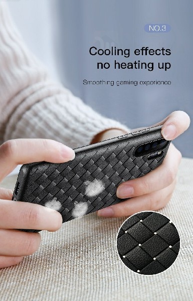 قاب حصیری HUAWEI P30 Pro Baseus Weaving WIHWP30P-BV01