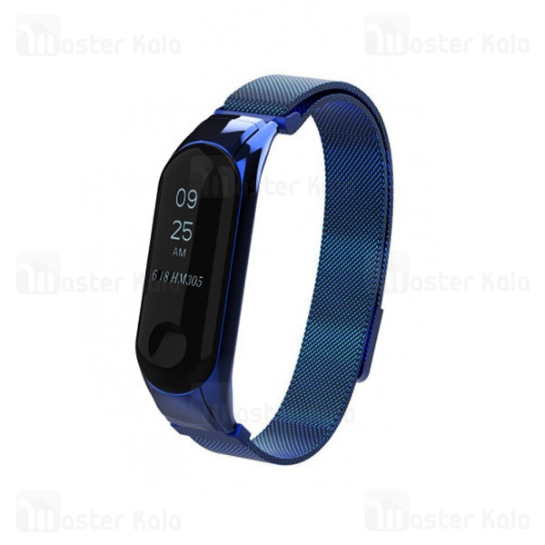 بند دستبند سلامتی شیائومی Xiaomi Mi Band 3 Milanese Metal Strap