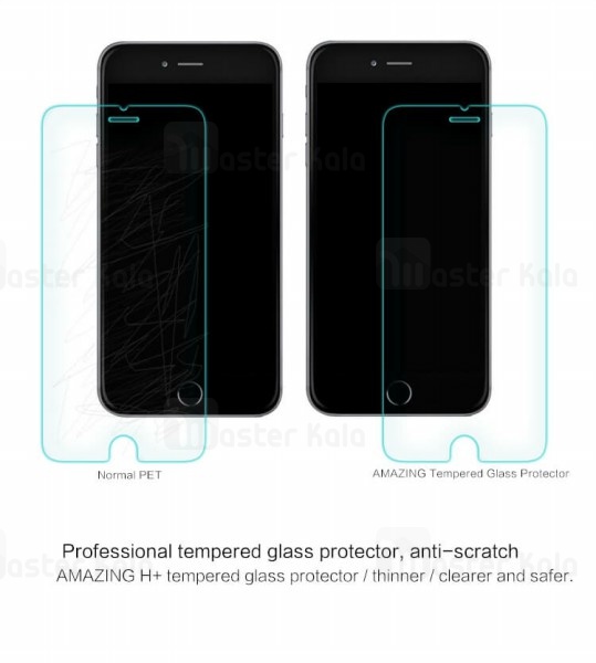 گلس نیلکین Apple iPhone 6 Plus / 6s Plus Nillkin H Plus Glass