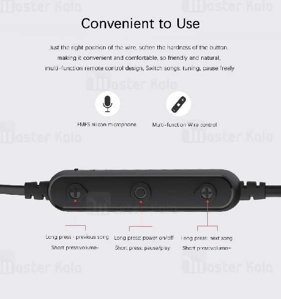 هندزفری بلوتوث اوی AWEI B930bl Wireless Earphone طراحی مگنتی