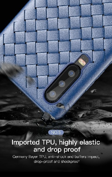قاب حصیری HUAWEI P30 Baseus Weaving WIHWP30-BV03