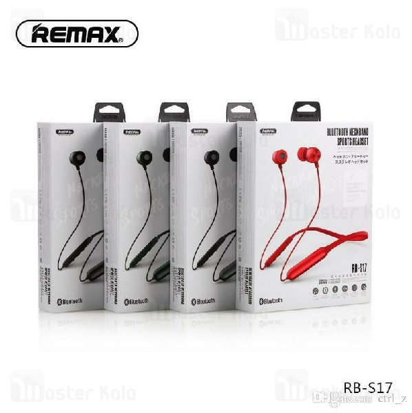 هندزفری بلوتوث ریمکس REMAX S17 In-ear Magnetic Wireless طراحی مگنتی