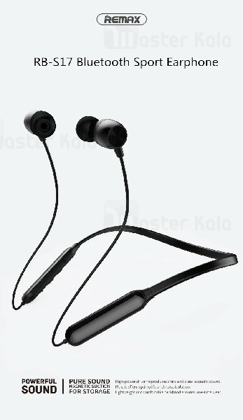 هندزفری بلوتوث ریمکس REMAX S17 In-ear Magnetic Wireless طراحی مگنتی